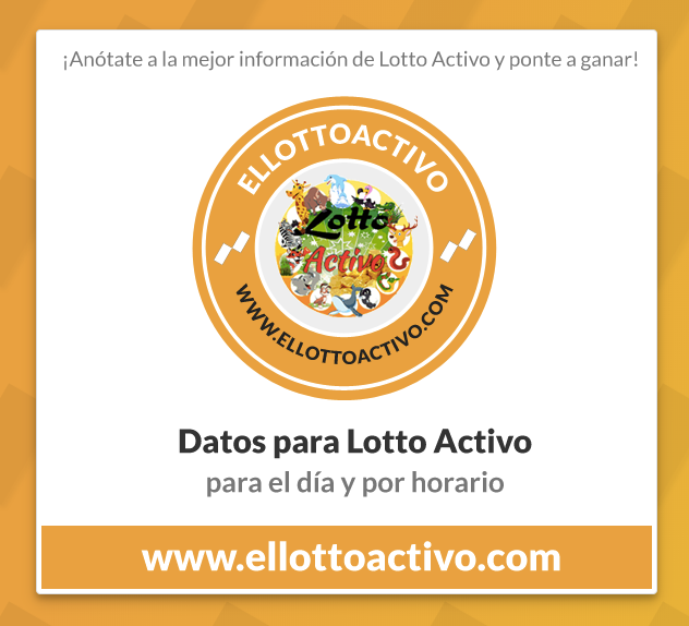 Datos para Lotto Activo Sorteos de la Loter a del domingo 31