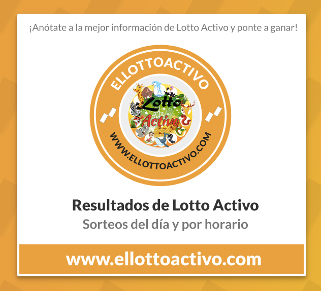 Resultados De Lotto Activo: Sorteos De La Lotería Del Lunes, 09-octubre ...